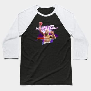 marvin hagler retrowave Baseball T-Shirt